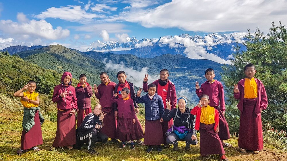 【ネパール】仏教僧院で教育プログラム