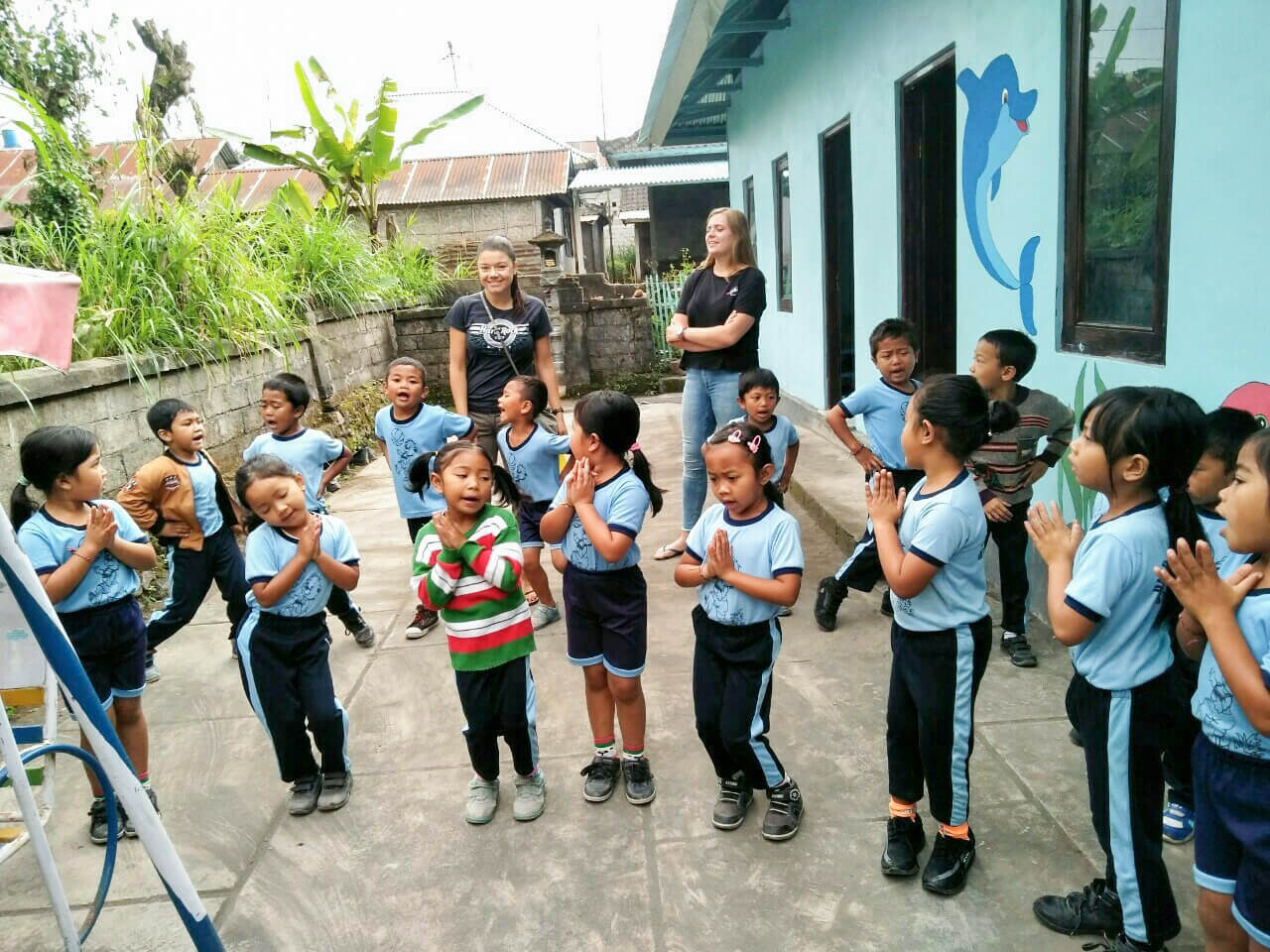 【インドネシア】幼稚園で教育プログラム